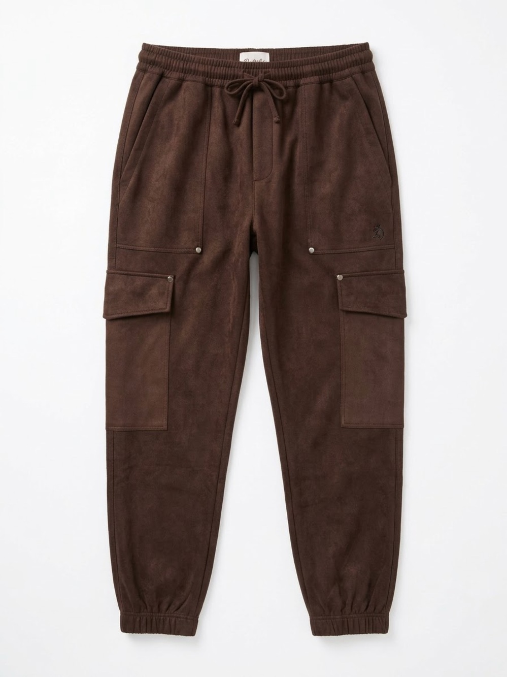 Kuwallah Brown Medium Suede Cargo Pant - Like New